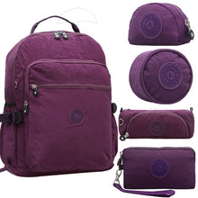 Load image into Gallery viewer, ACEPERCH Women Original Backpacks Girls Multifunction School Waterproof Bag Mochila Escolar Mujer Travel Large Capacity Rucksack
