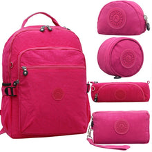Load image into Gallery viewer, ACEPERCH Women Original Backpacks Girls Multifunction School Waterproof Bag Mochila Escolar Mujer Travel Large Capacity Rucksack