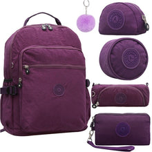 Load image into Gallery viewer, ACEPERCH Women Original Backpacks Girls Multifunction School Waterproof Bag Mochila Escolar Mujer Travel Large Capacity Rucksack
