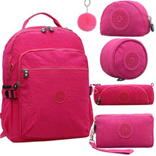 Load image into Gallery viewer, ACEPERCH Women Original Backpacks Girls Multifunction School Waterproof Bag Mochila Escolar Mujer Travel Large Capacity Rucksack